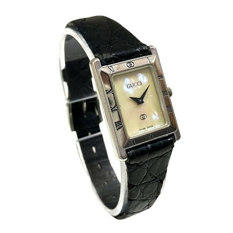Gucci 4200SL 石英純銀女錶-2