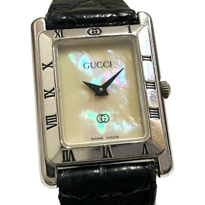 Gucci 4200SL 石英純銀女錶-3