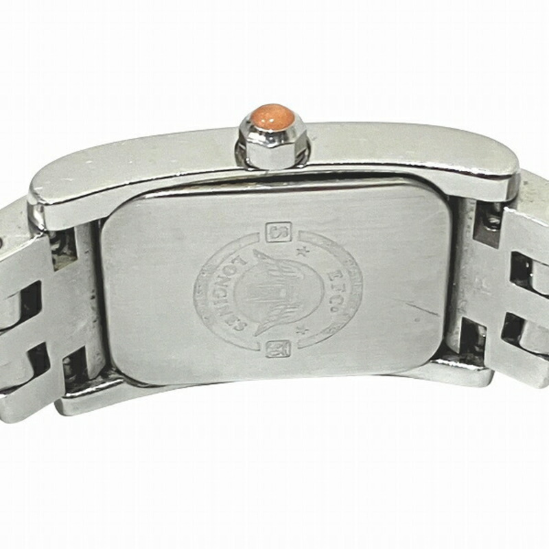 浪琴 DolceVita L5.158.4 粉紅錶盤石英女錶-4