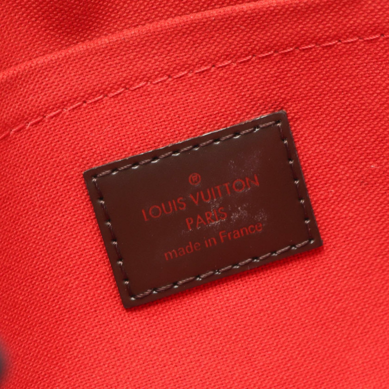 路易威登 Favorite PM 單肩手提包 N41276 Damier Ebene 棕色 二手女士-3