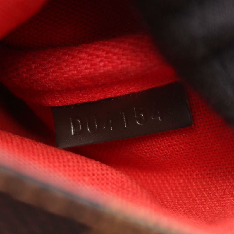 路易威登 Favorite PM 單肩手提包 N41276 Damier Ebene 棕色 二手女士-4