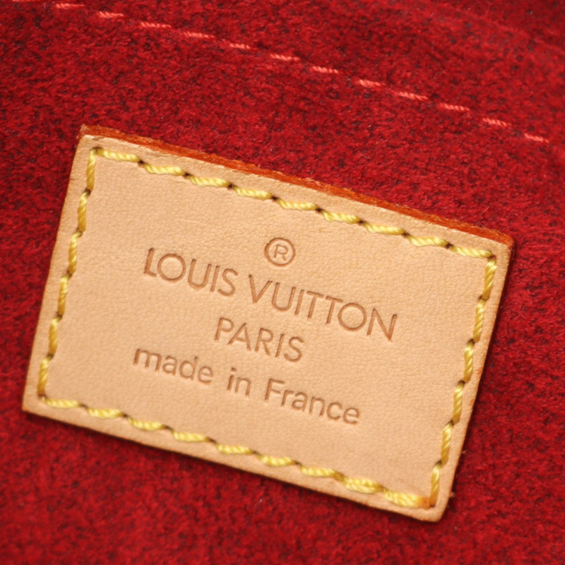 路易威登 Pochette Croissant 單肩包 M51510 Monogram 棕色 二手 女士-3