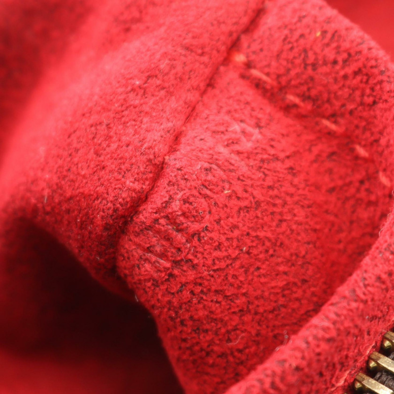 路易威登 Pochette Croissant 單肩包 M51510 Monogram 棕色 二手 女士-4