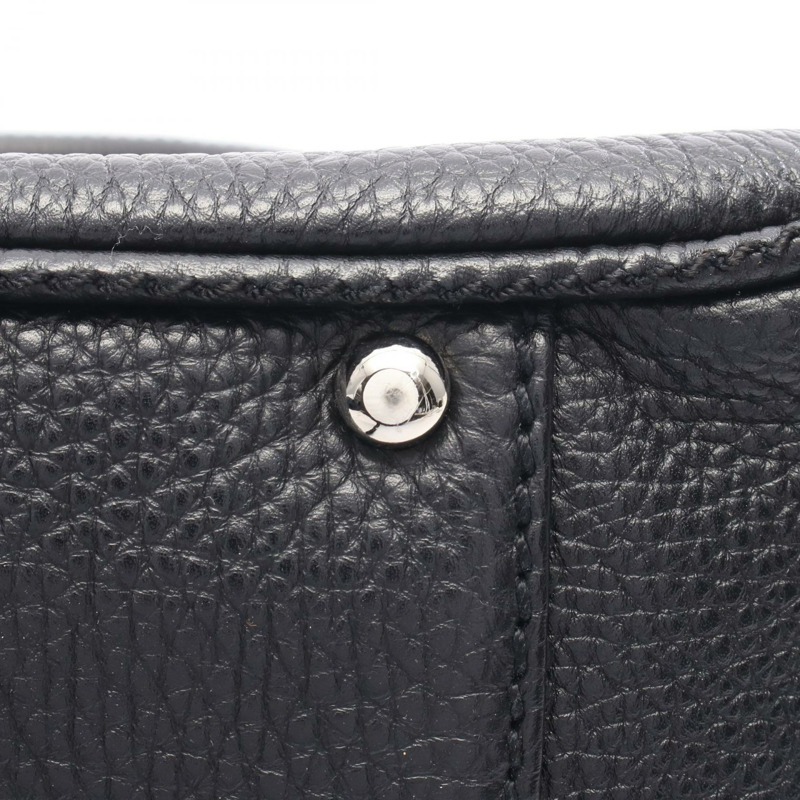 香奈兒 (CHANEL) 黑色皮革流蘇手提包，二手女士 SHW CC Coco 標誌流蘇包-5