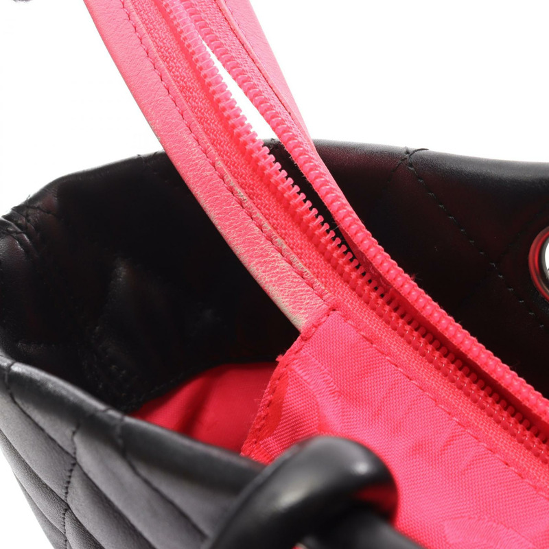 香奈兒 Cambon 系列大托特包，羊皮黑色，二手 SHW CC-6