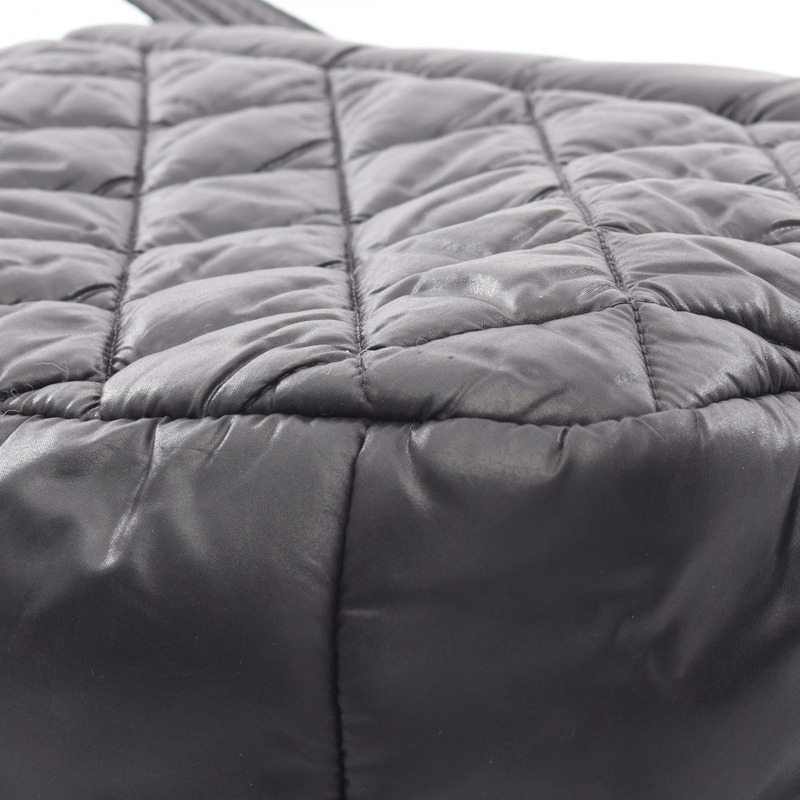 香奈兒 Coco Cocoon 小號斜背肩背包 尼龍 黑色 二手 SHW-10