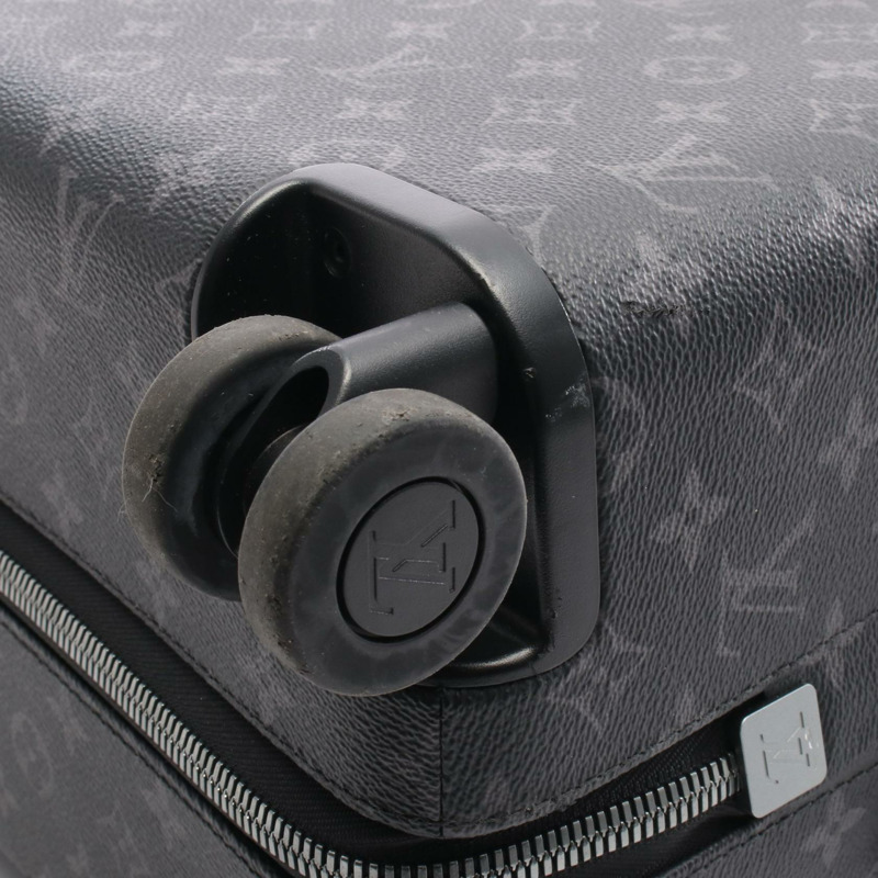 路易威登 Horizon 55 手提箱 M23002 Monogram Eclipse 帆布黑二手男士-5