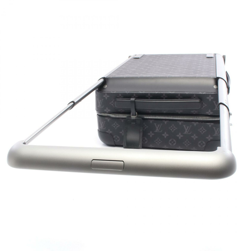 路易威登 Horizon 55 手提箱 M23002 Monogram Eclipse 帆布黑二手男士-7