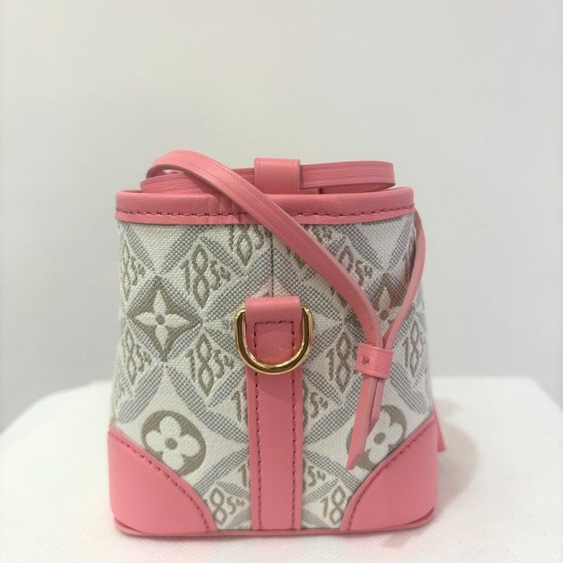 LV 粉色1854系列NOÉ PURSE水桶包-3