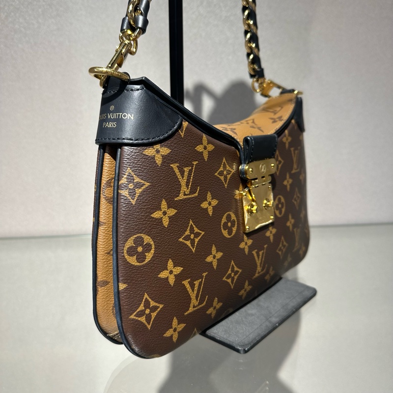 LOUIS VUITTON 路易威登Twinny 老花 牛角包手提斜挎单肩包-1