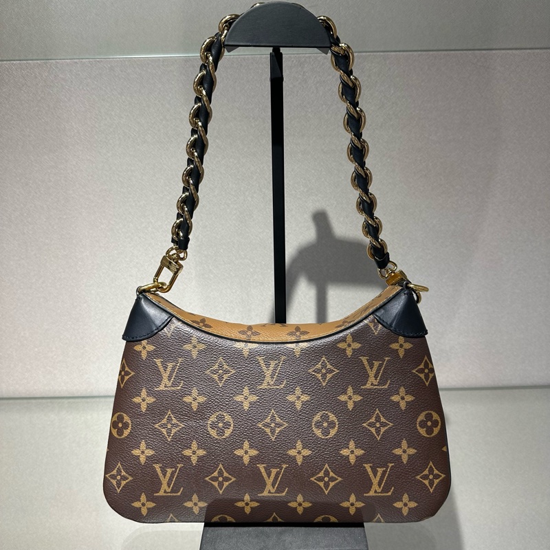 LOUIS VUITTON 路易威登Twinny 老花 牛角包手提斜挎单肩包-3
