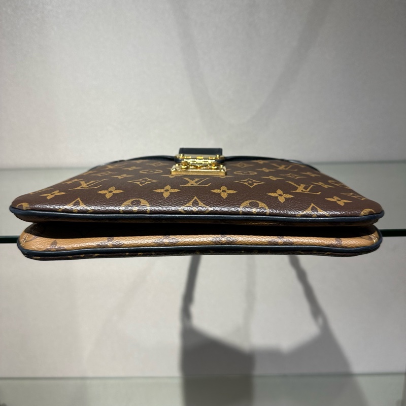 LOUIS VUITTON 路易威登Twinny 老花 牛角包手提斜挎单肩包-4