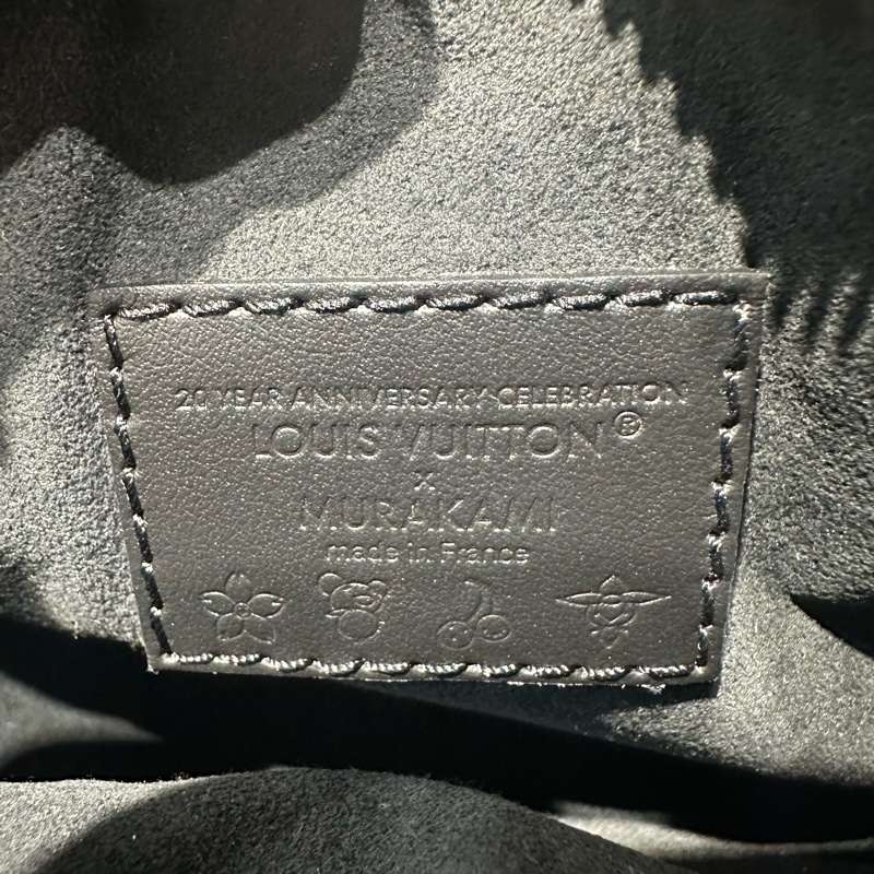 LOUIS VUITTON x Takashi Murakami村上隆 联名款 NANO SPEEDY黑三彩 波士顿包手提包 超迷你-7