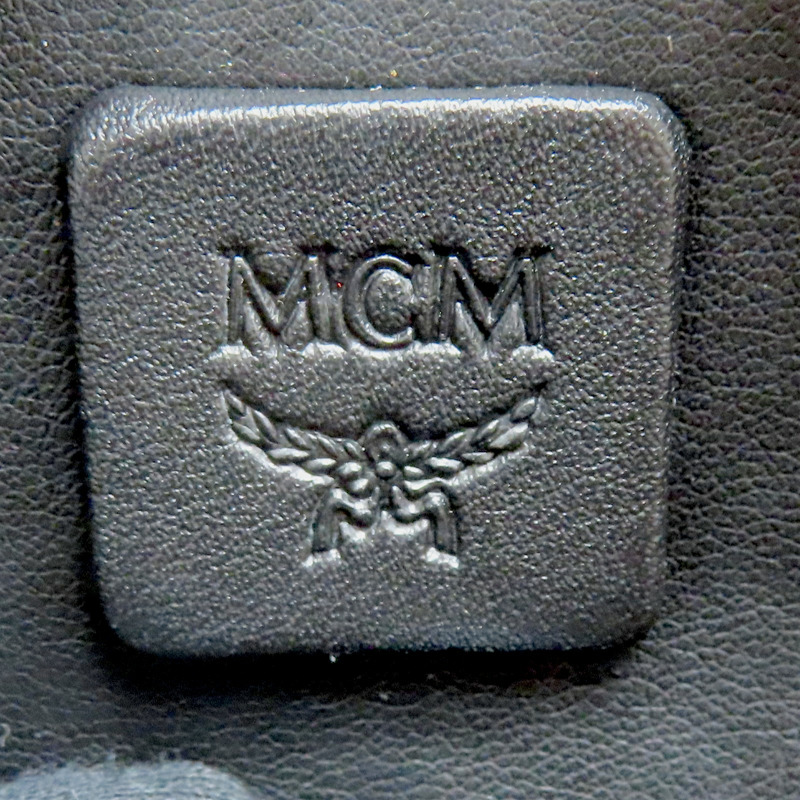 棕色 塗層帆布 Visetos 系列 Stark後背包【MCM】-9