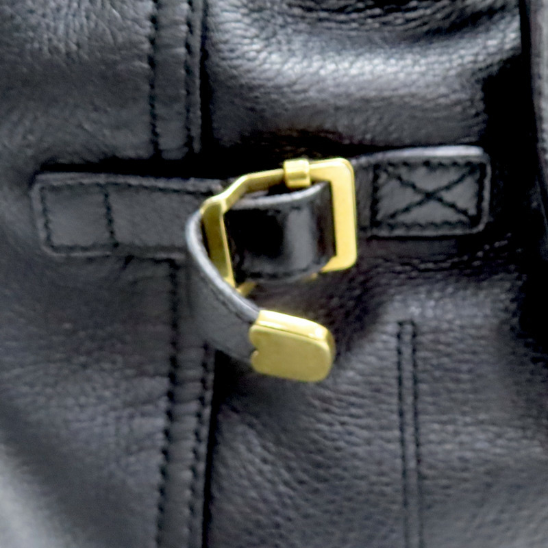 黑色 牛皮 托特包【SAINT LAURENT 聖羅蘭】 172459-11