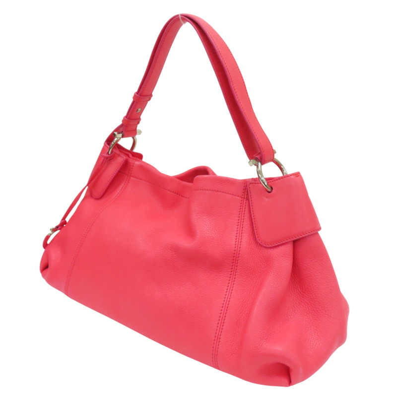 粉色 牛皮 肩背包【Salvatore Ferragamo 菲拉格慕】 DY-21 A911-2