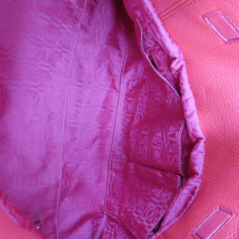 粉色 牛皮 肩背包【Salvatore Ferragamo 菲拉格慕】 DY-21 A911-5