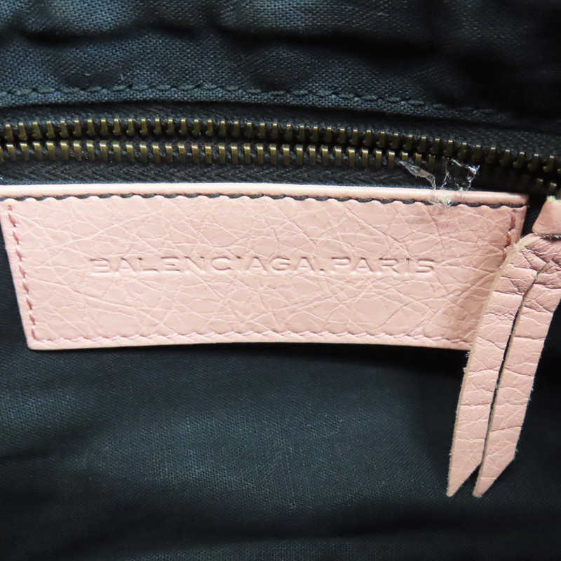 粉色 山羊皮 肩背包【BALENCIAGA 巴黎世家】 #242803-7