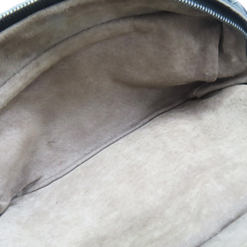 黑色 羊皮編織 mini 鏈帶包【BOTTEGA VENETA BV 寶緹嘉】-4