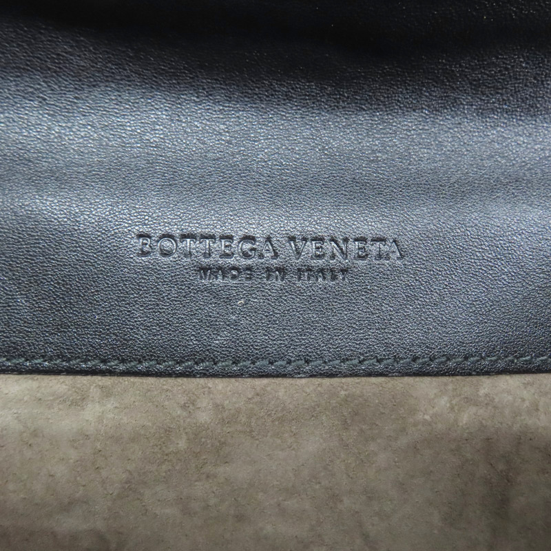 深棕色 羊皮編織 線頭造形 肩背包【BOTTEGA VENETA BV 寶緹嘉】-6