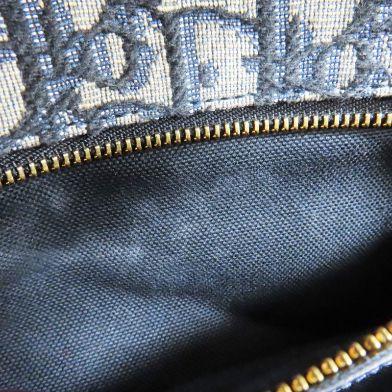 藍色 緹花帆布 30 Montaigne 肩背包【Dior 迪奧】 M9203UTZQ_M928-12