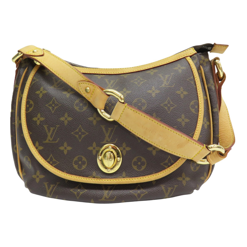 棕色 原花帆布 Tulum PM 肩背包【 LOUIS VUITTON LV 路易威登 】 M40076-0