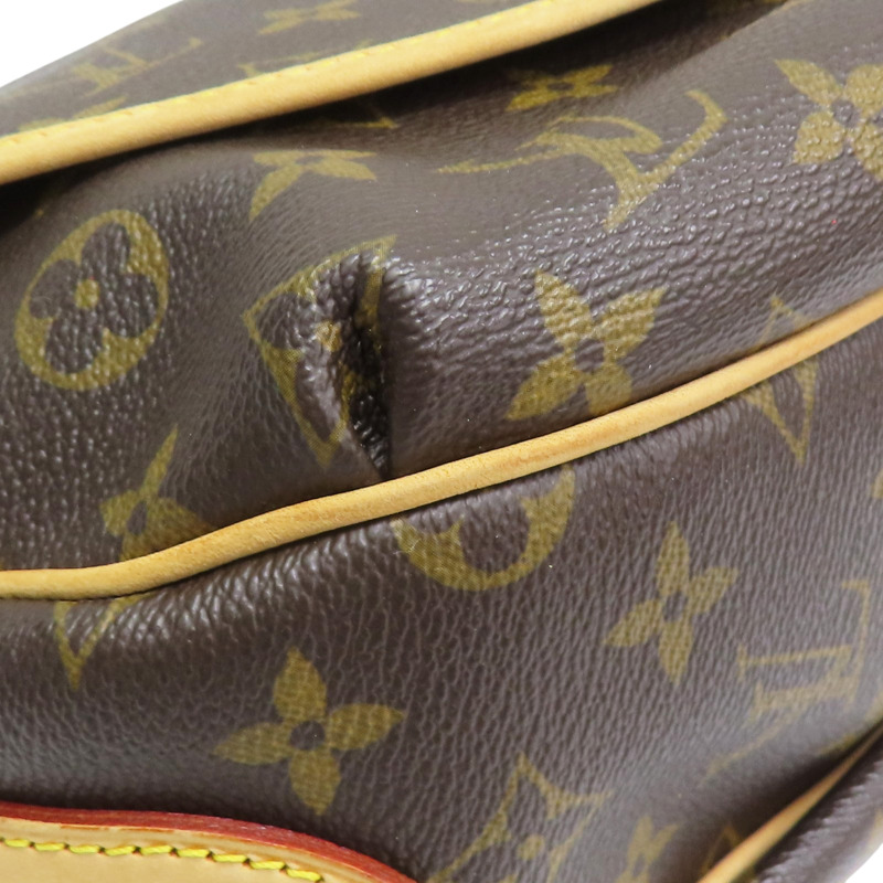 棕色 原花帆布 Tulum PM 肩背包【 LOUIS VUITTON LV 路易威登 】 M40076-8