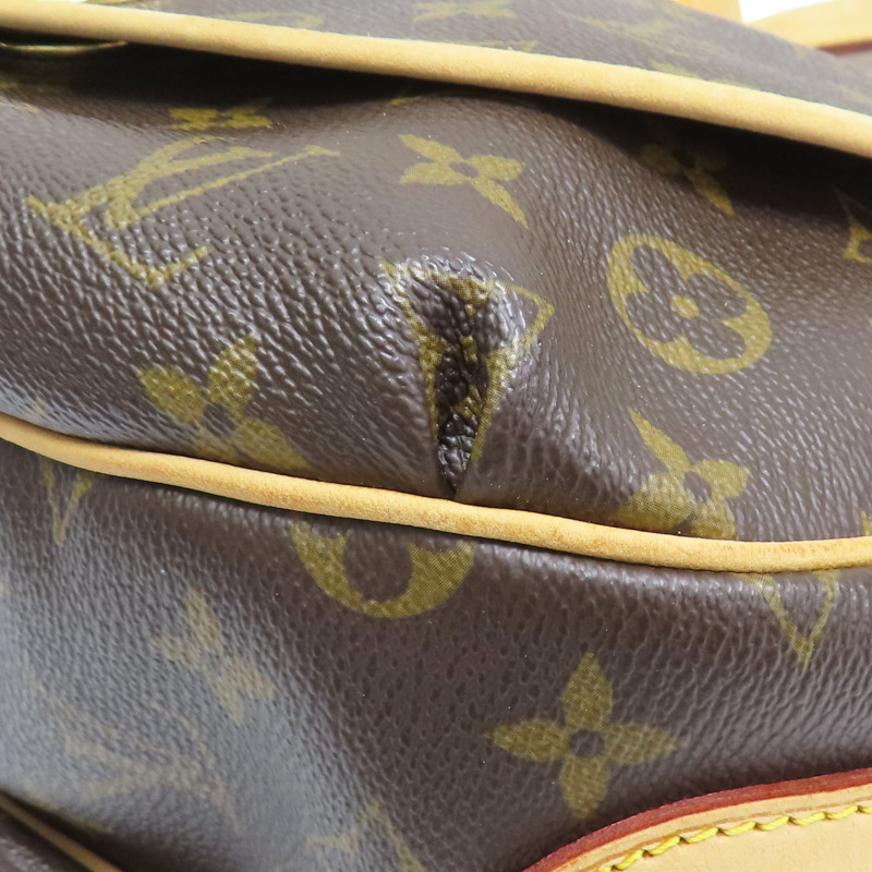 棕色 原花帆布 Tulum PM 肩背包【 LOUIS VUITTON LV 路易威登 】 M40076-9