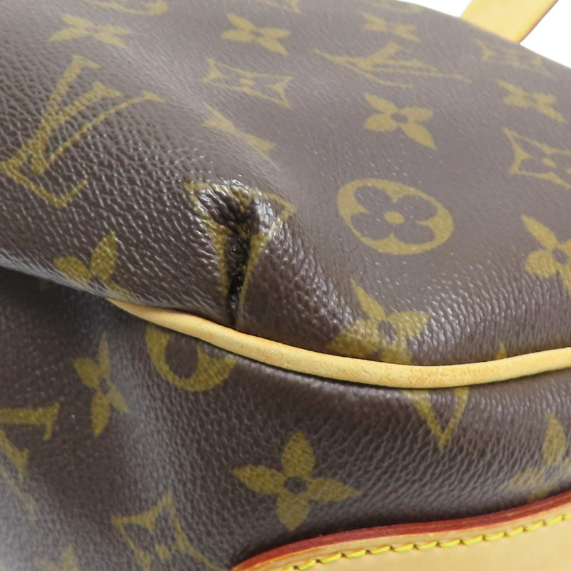 棕色 原花帆布 Tulum PM 肩背包【 LOUIS VUITTON LV 路易威登 】 M40076-11