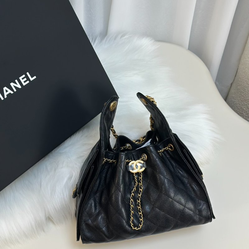 CHANEL 25 Hobo bag - 小號黑金-0