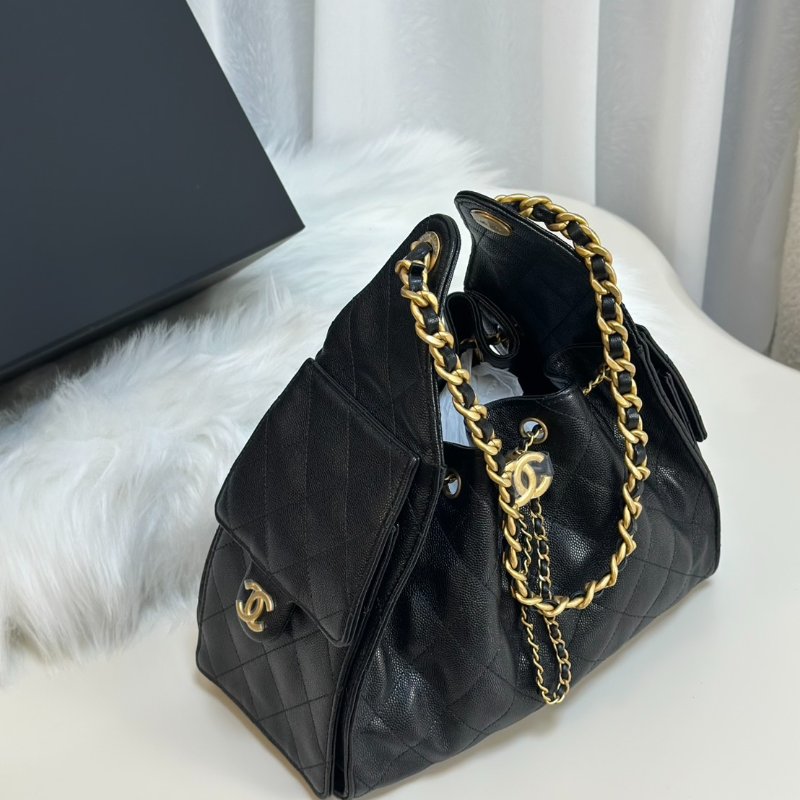 CHANEL 25 Hobo bag - 小號黑金-2