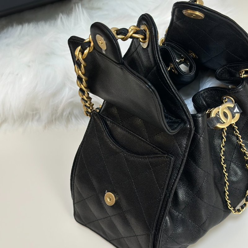 CHANEL 25 Hobo bag - 小號黑金-6