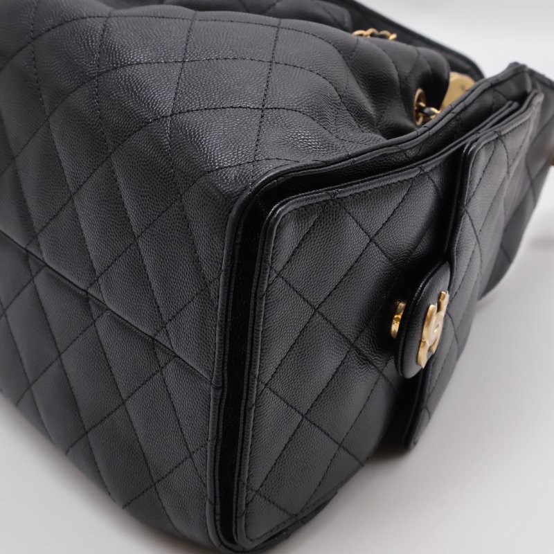 CHANEL 25 Hobo bag - 小號黑金-6