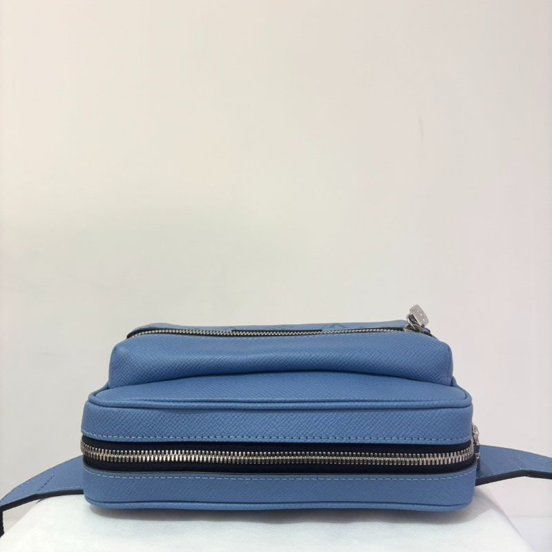 LV 藍灰 LOGO 腰包 OUTDOOR-4