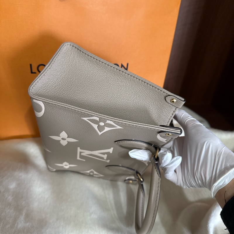 LV on the go小號 大象灰-2