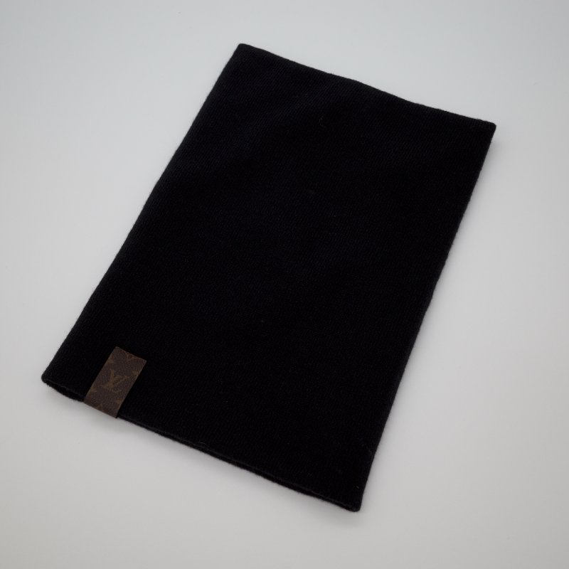 Louis Vuitton 路易威登 羊毛 黑色 針織帽-3