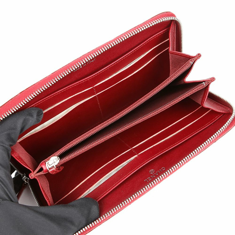 CHANEL A82370 經典 Zingora 圓長版皮夾-9