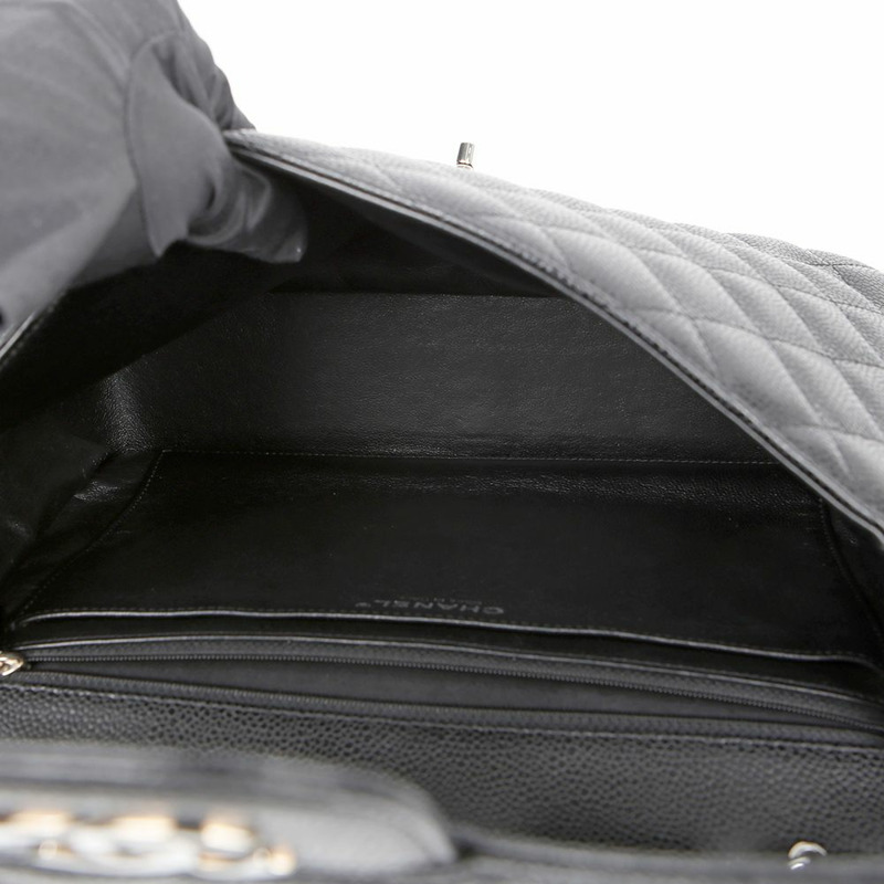 CHANEL Caviar經典大翻蓋單肩斜背包 A58600-9