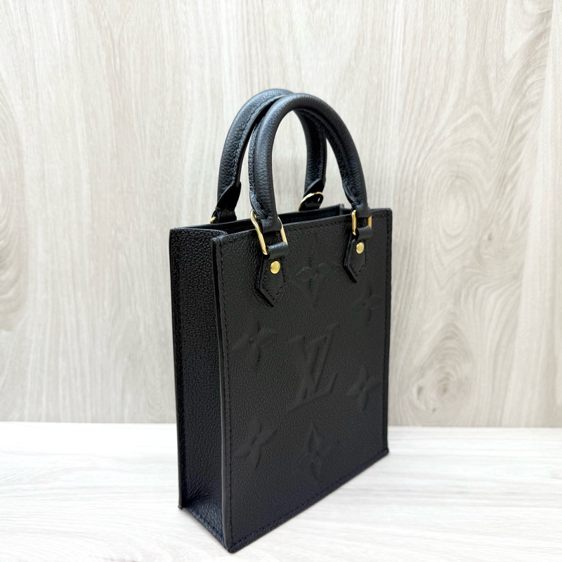 LV黑色牛皮壓紋MINI琴譜包M81417-5