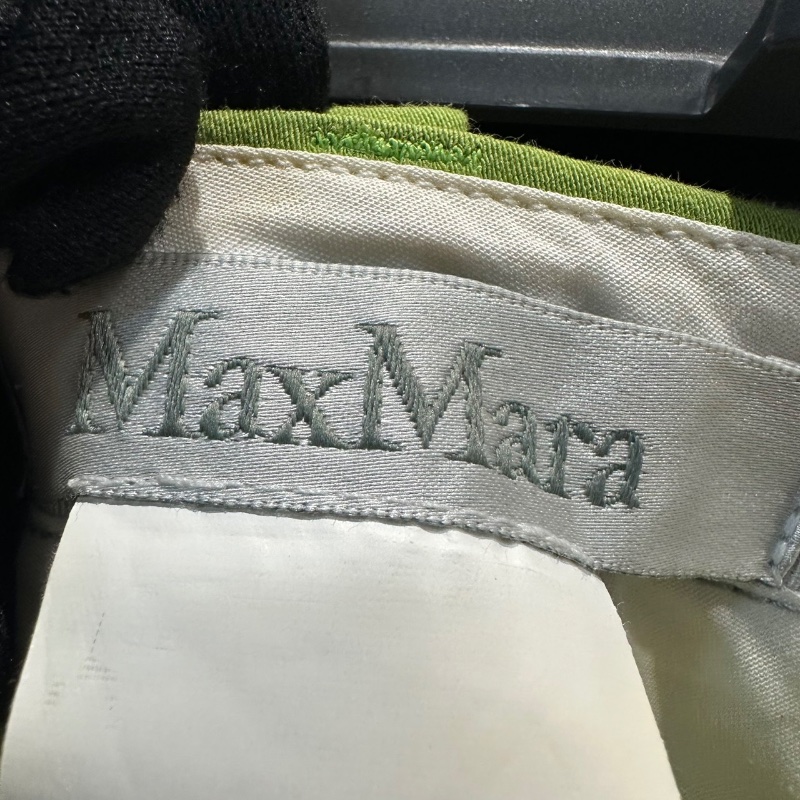 【美收精品】MAX MARA 綠色西裝褲 4-515-4