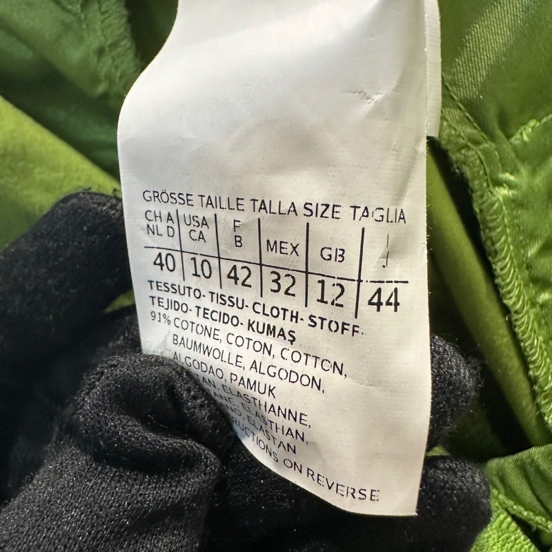 【美收精品】MAX MARA 綠色西裝褲 4-515-6