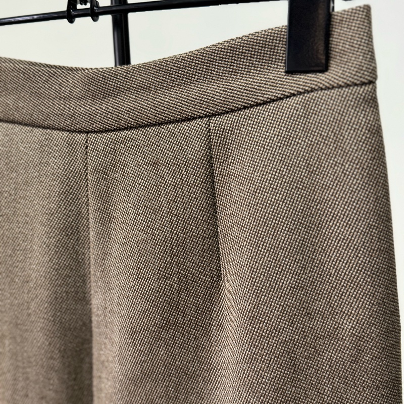 Valentino Garavani 純羊毛高腰西褲 意大利製 XS-S 棕色-12