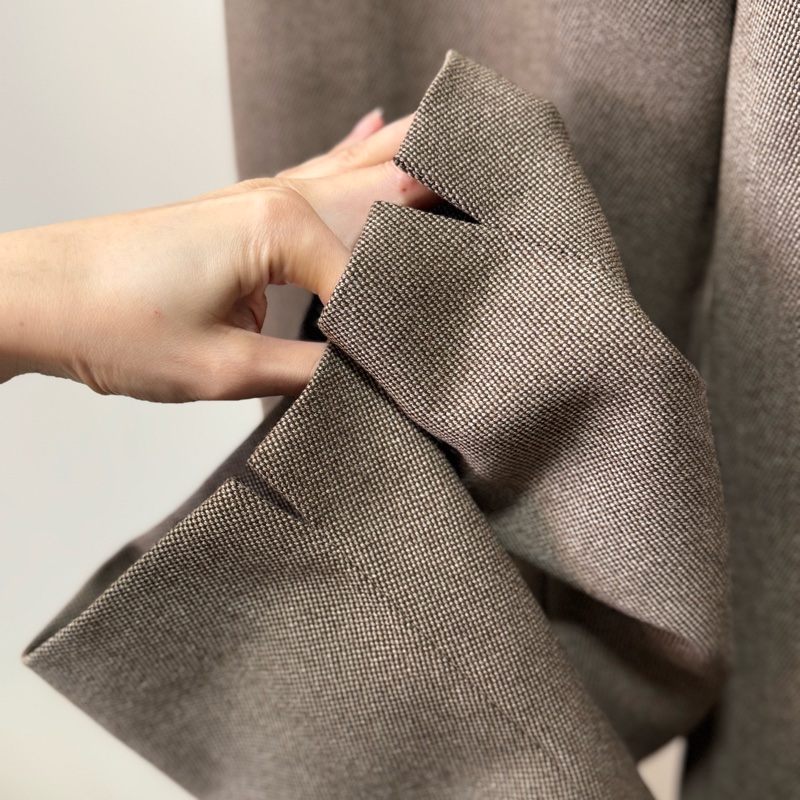 Valentino Garavani 純羊毛高腰西褲 意大利製 XS-S 棕色-14