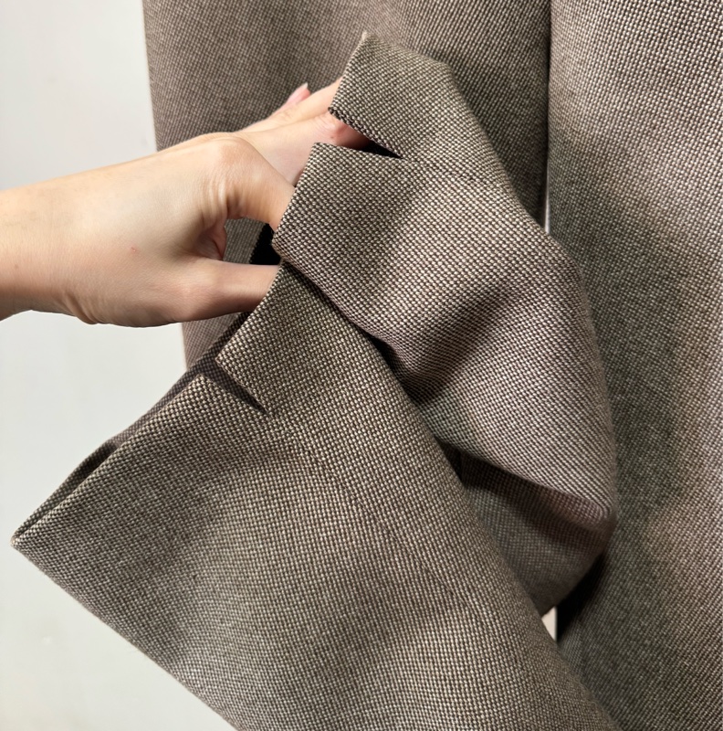 Valentino Garavani 純羊毛高腰西褲 意大利製 XS-S 棕色-15