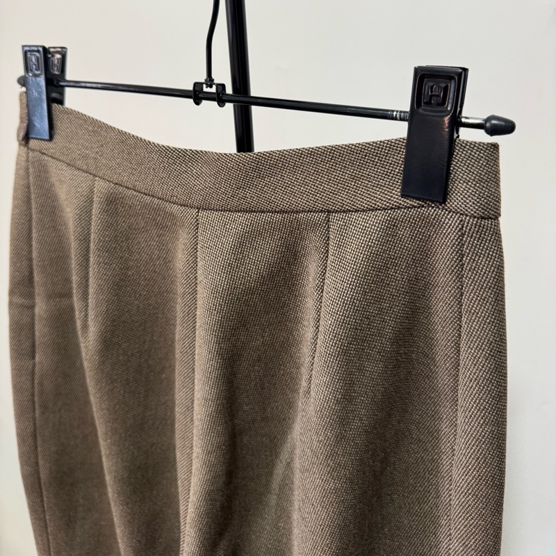 Valentino Garavani 純羊毛高腰西褲 意大利製 XS-S 棕色-20