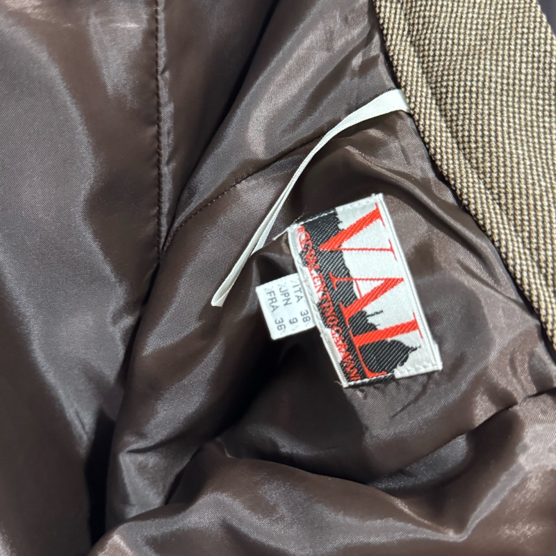 Valentino Garavani 純羊毛高腰西褲 意大利製 XS-S 棕色-22