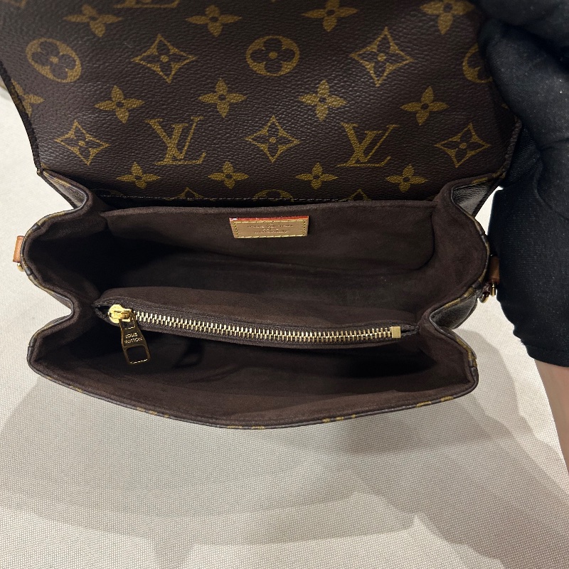 LV Metis Pochette East West 老花橫版郵差包-19