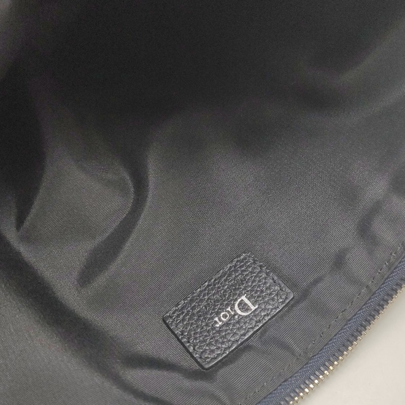 Dior牛皮純色字母Logo手提包-7