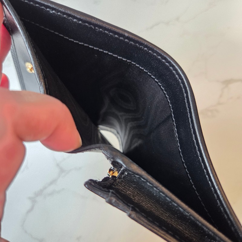 ​🖤【全新正品】GUCCI Horsebit 1955 馬銜扣黑色皮革短夾/皮夾 (附全套包裝) 🖤-11