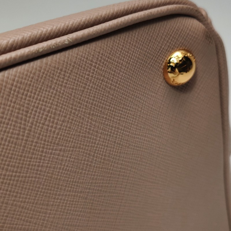 Prada Galleria殺手包大號牛皮純色三角徽標手提包-12